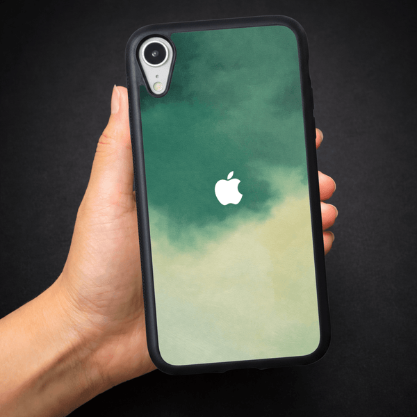 Thunder oil Paint (MB) silicone Case for Apple Iphone XR