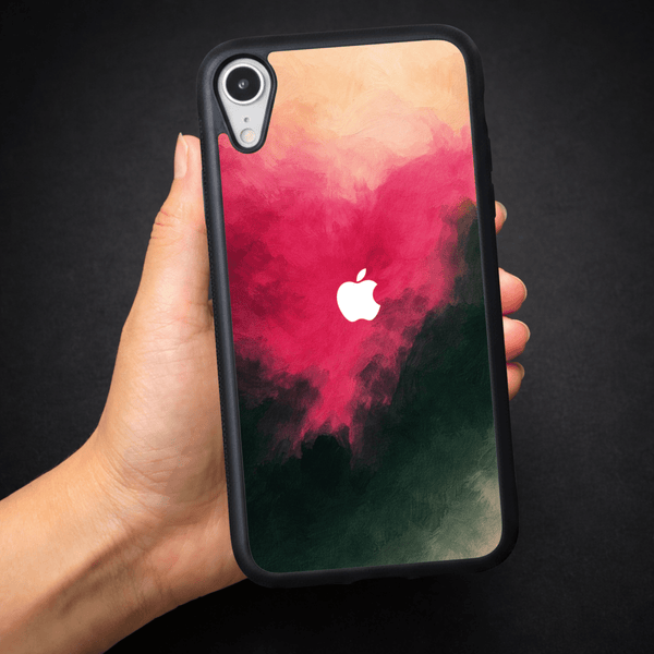 Roseate oil Paint (MB) silicone Case for Apple Iphone XR