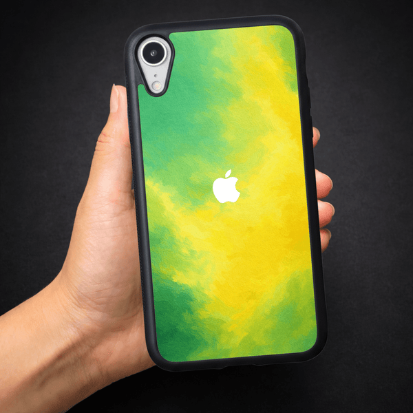Ocean oil Paint (MB) silicone Case for Apple Iphone XR