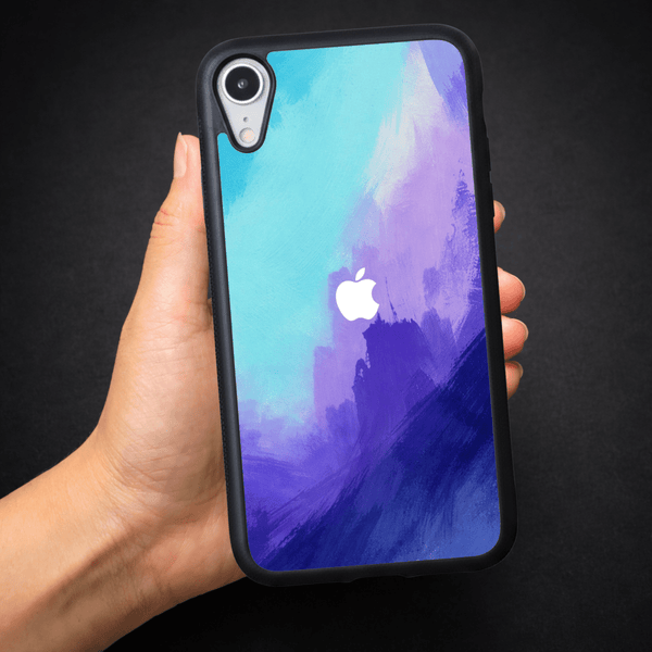 Marine oil Paint (MB) silicone Case for Apple Iphone XR