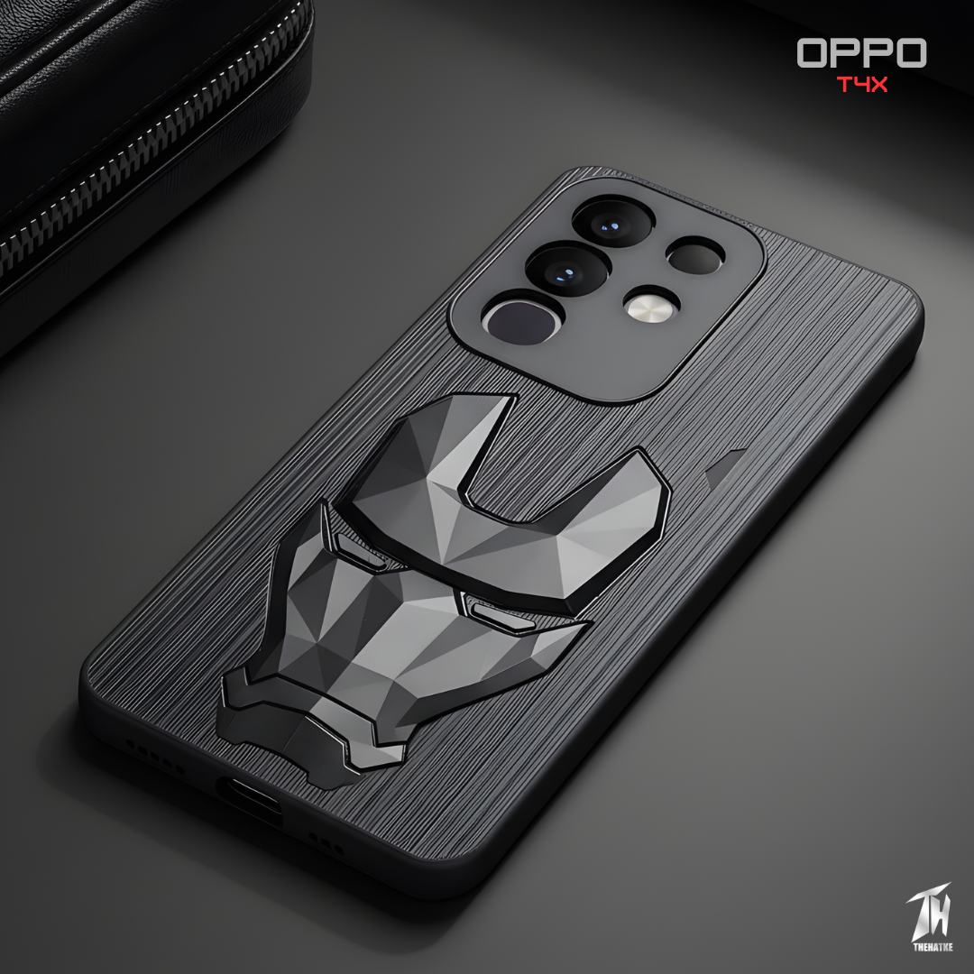 Superhero 2 Engraved silicon Case for Oppo T4X