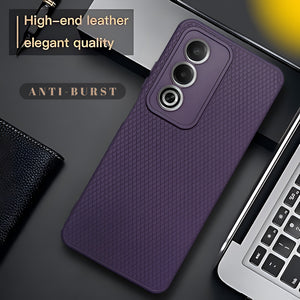 Deep Purle Line wave Silicone Case for Oppo K12X