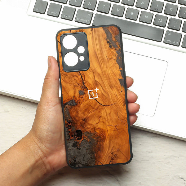 Lava Oak metal back case for OnePlus Nord CE 2 Lite
