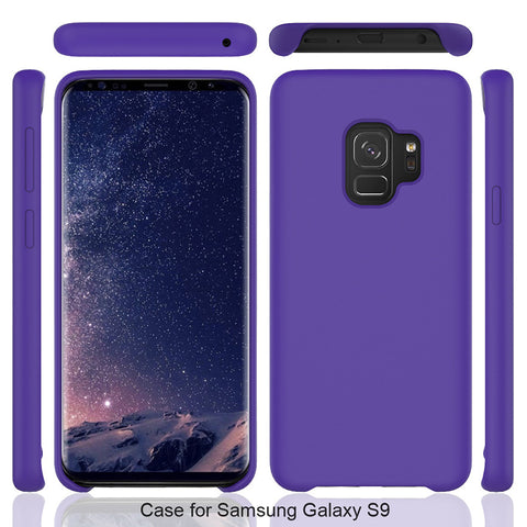 Voilet Camera Original Silicone case for Samsung S9 Plus