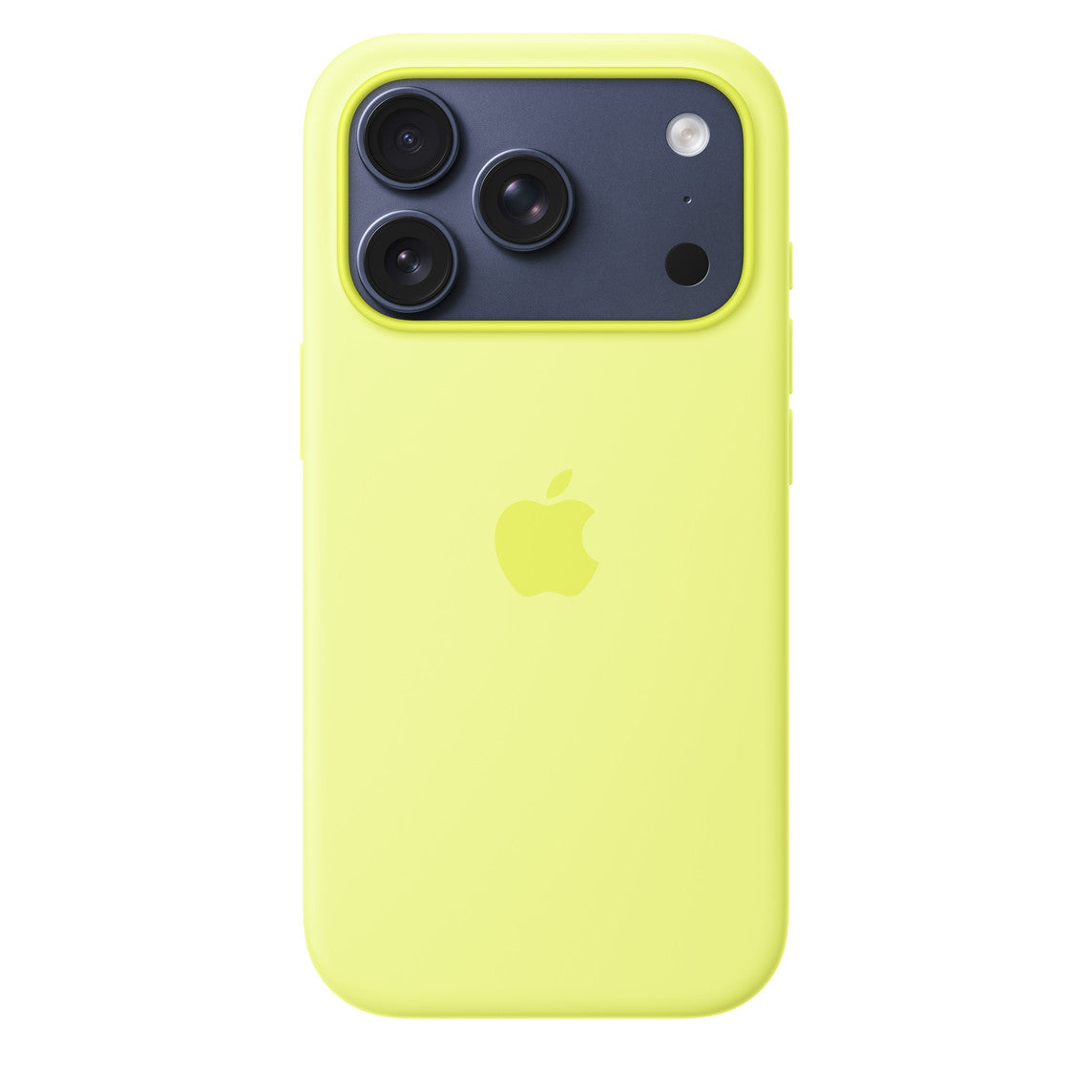 Yellow Original Silicone case for Apple iphone 17 Pro Max
