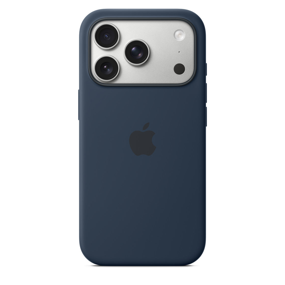 Dark Blue Original Silicone case for Apple iphone 17 Pro – The Hatke