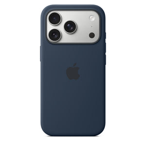 Dark Blue Original Silicone case for Apple iphone 17 Pro Max