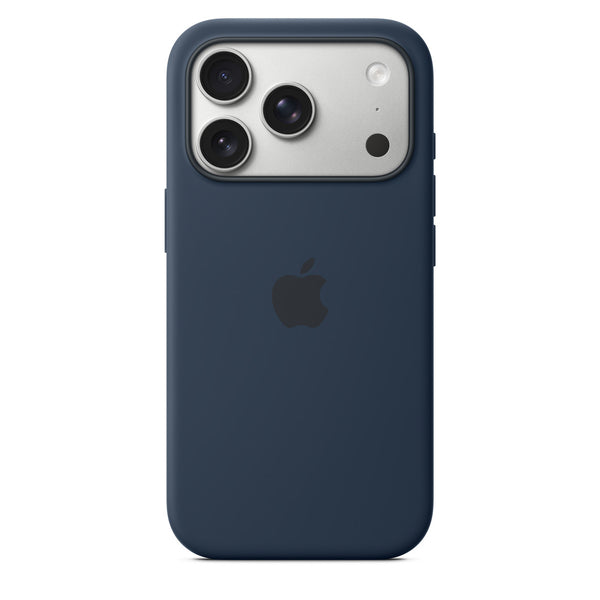 Dark Blue Original Silicone case for Apple iphone 17 Pro Max