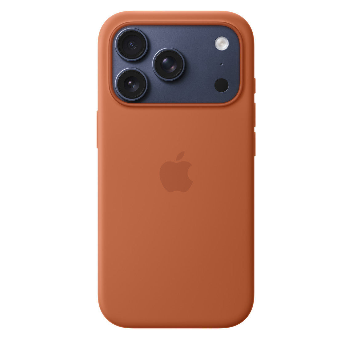 Brown Original Silicone case for Apple iphone 17 Pro