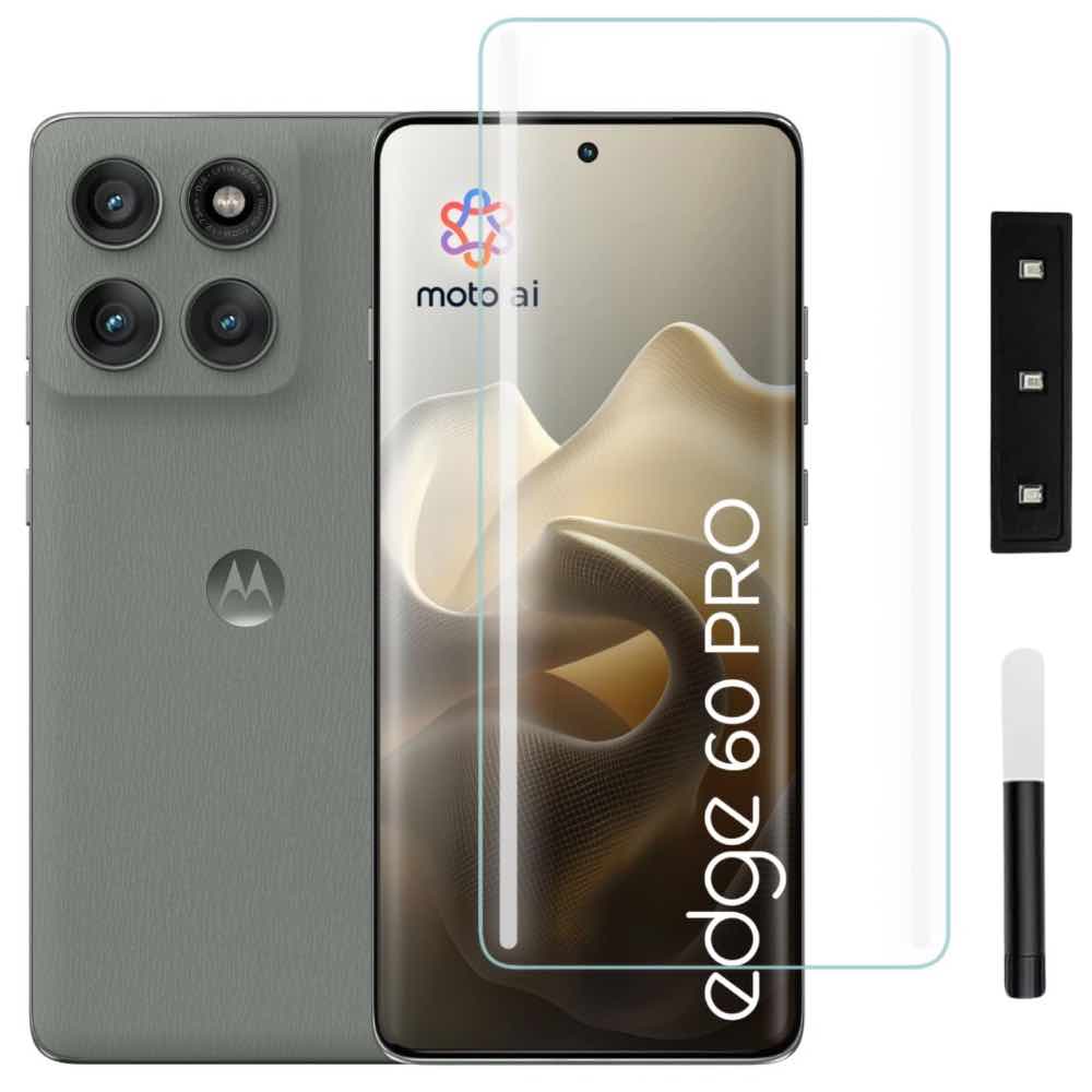 Premium UV Tempered Glass Screen Protector For Motorola Edge 60 pro