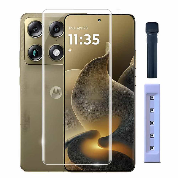 Premium UV Tempered Glass Screen Protector For Motorola Signature