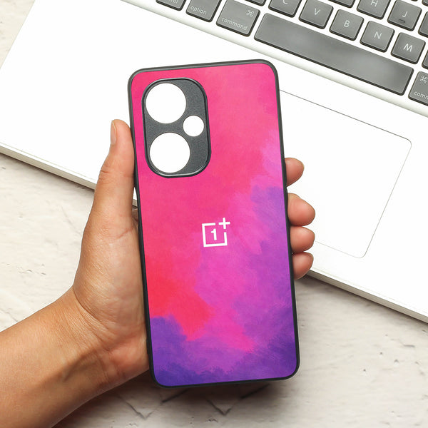 Magenta oil Paint (MB) silicone Case for Oneplus Nord CE 3 Lite
