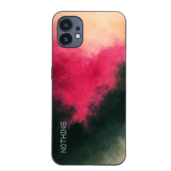 Roseate oil Paint (MB) Silicone Case for Nothing Phone 1