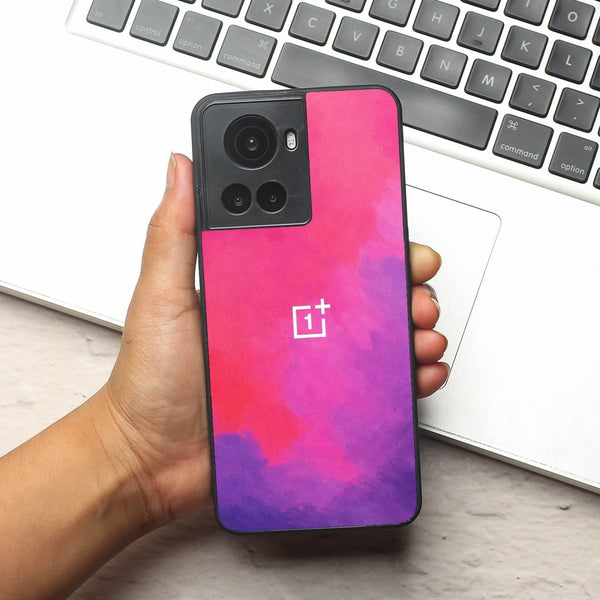 Magenta oil Paint (MB) silicone Case for Oneplus 10R