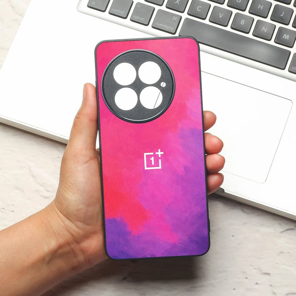 Magenta oil Paint (MB) silicone Case for Oneplus 13R