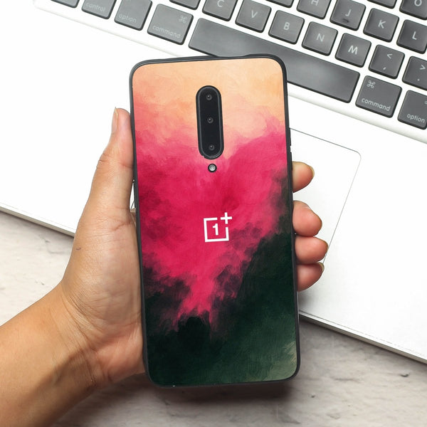 Roseate oil Paint (MB) silicone Case for Oneplus 7 Pro