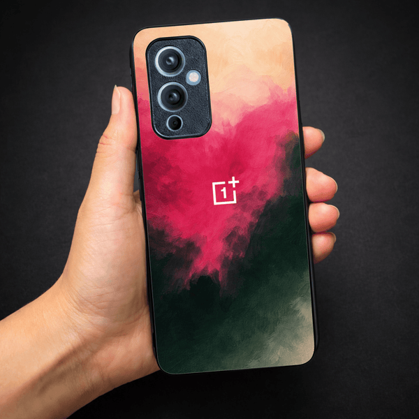 Roseate oil Paint (MB) silicone Case for Oneplus 9