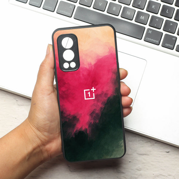 Roseate oil Paint (MB) silicone Case for Oneplus Nord 2