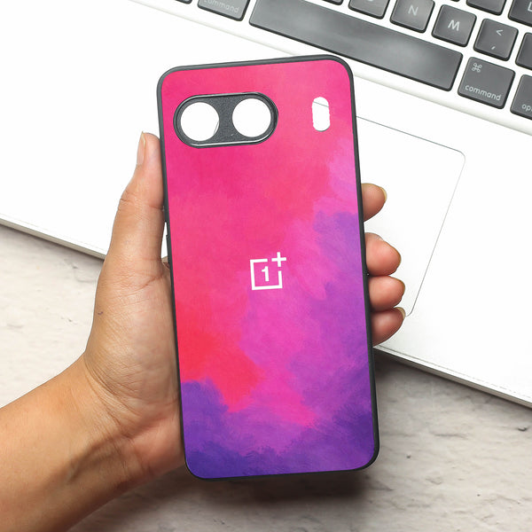 Magenta oil Paint (MB) silicone Case for Oneplus Nord 4