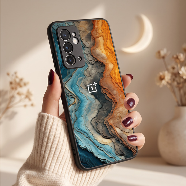 Layered Marble MB Case for Oneplus 9RT