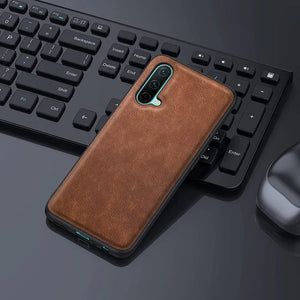Puloka Brown Leather Case for Oneplus Nord CE