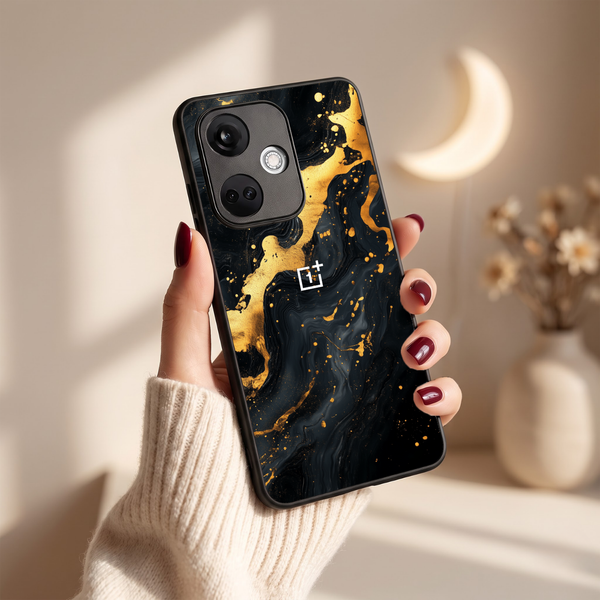 Black Gold Blaze MB Case for Oneplus Nord CE 3