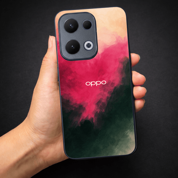Roseate oil Paint (MB) Silicone Case for Oppo Reno 13