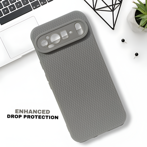 Grey Line Wave Silicone Case for Google Pixel 9 Pro XL