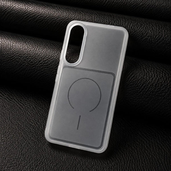 White Amber Silicone Case for Vivo V70 Fe