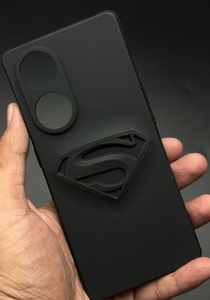 Superhero 4 Engraved silicon Case for Oppo Reno 8T 5g