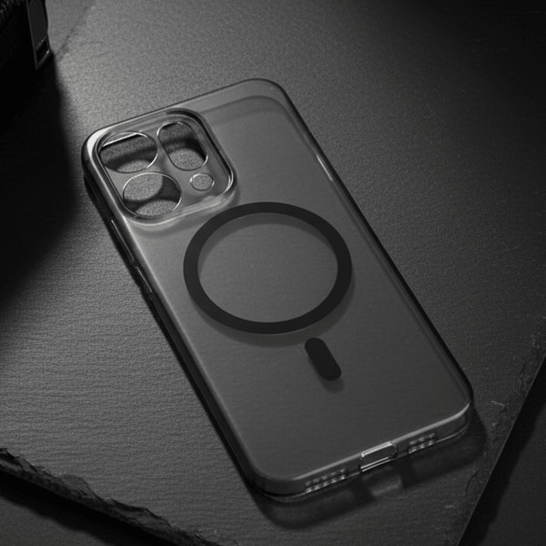 Black Shine Magsafe Case for Oppo Reno 14