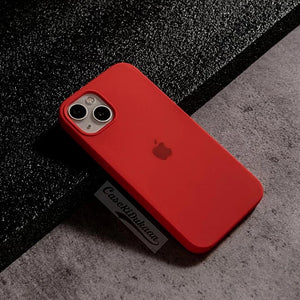 Red Original Silicone case for Apple iPhone 13