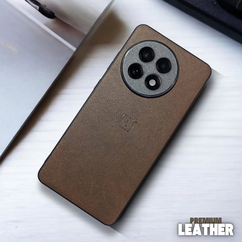 Regal Brown Leather case for Oneplus 13R