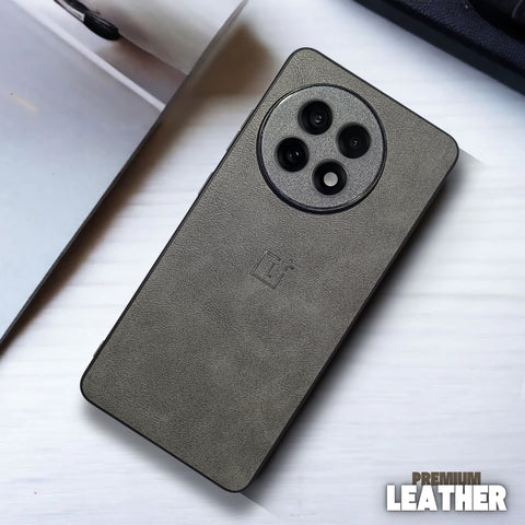 Regal Grey Leather case for Oneplus 13R