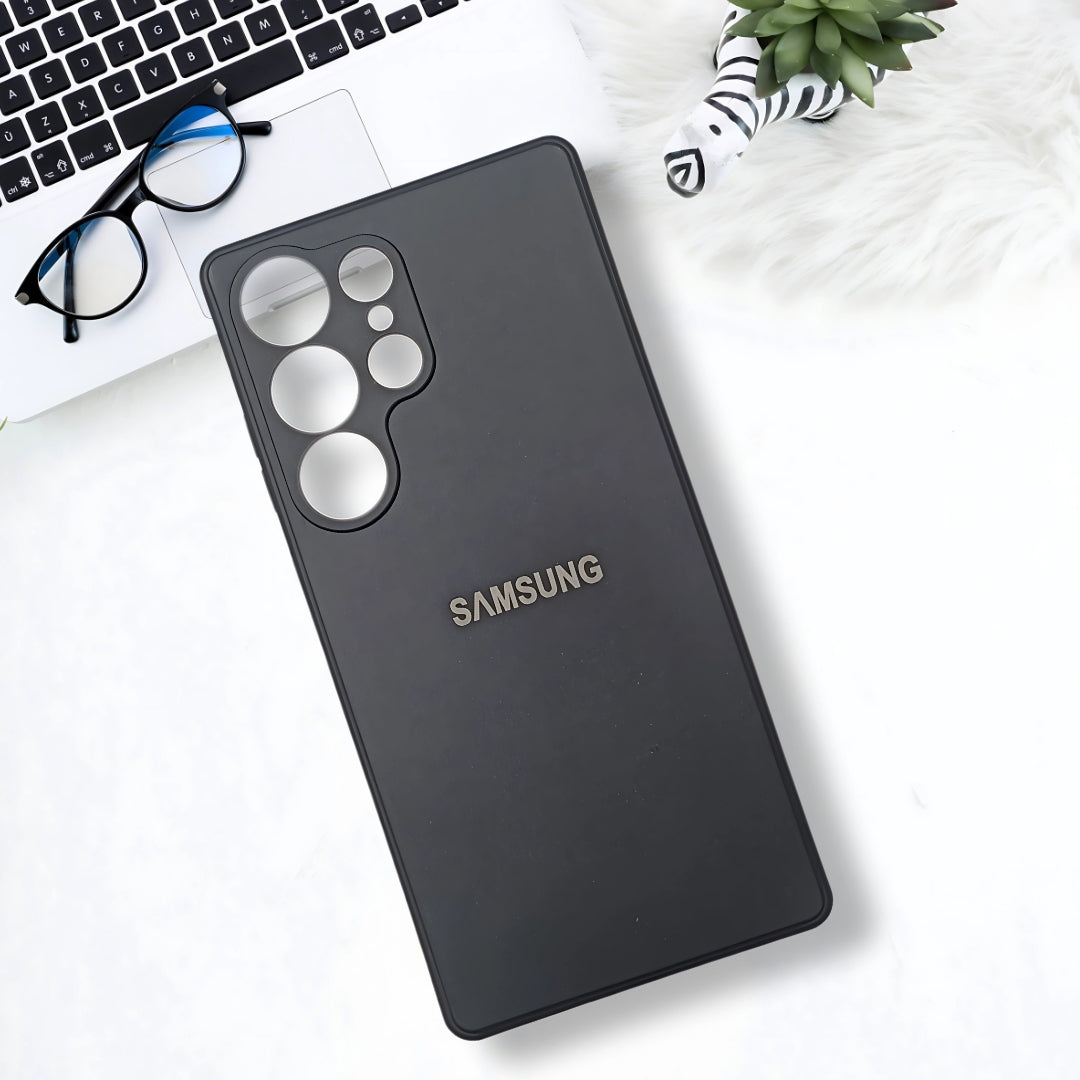 Black Candy Silicone Case for Samsung S25 Ultra