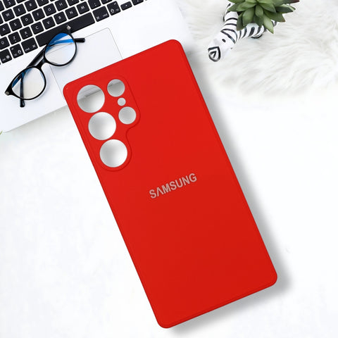 Red Candy Silicone Case for Samsung S25 Ultra