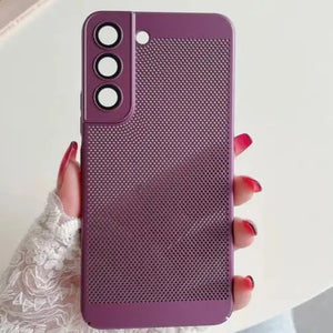 BREATHING DEEP PURPLE Silicone Case for Samsung S21 FE