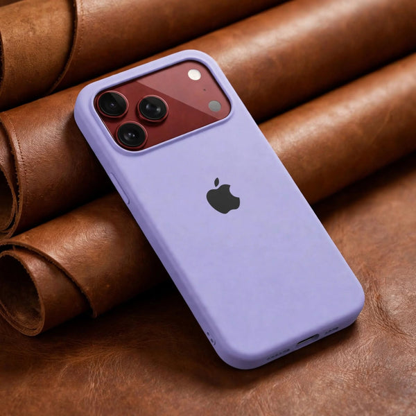 Purple Original Silicone case for Apple iphone 18 Pro