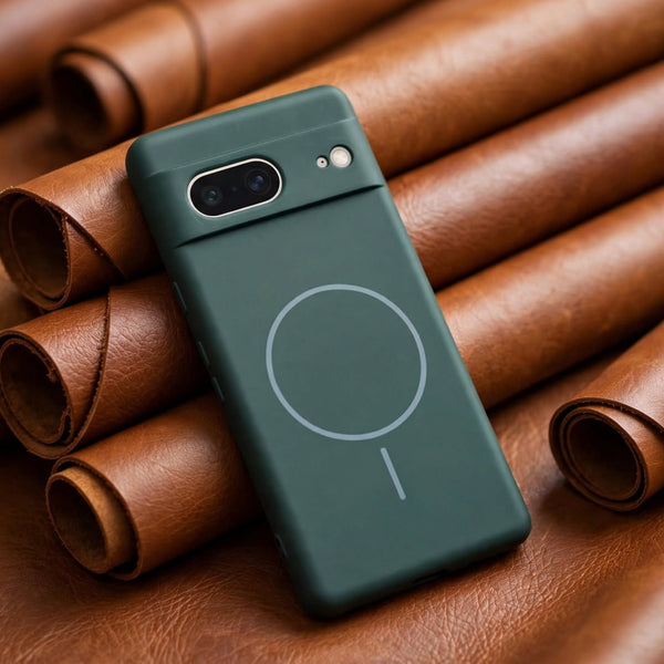 CAVEN Dark Green Silicone case for Google Pixel 7