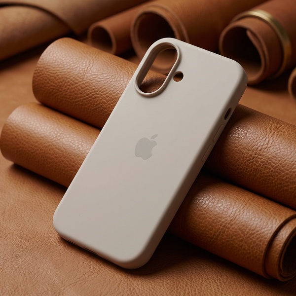 Light Brown Original Silicone case for Apple iphone 18