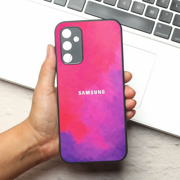 Magenta oil Paint (MB) silicone Case for Samsung A14