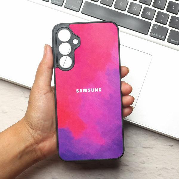 Magenta oil Paint (MB) silicone Case for Samsung A16