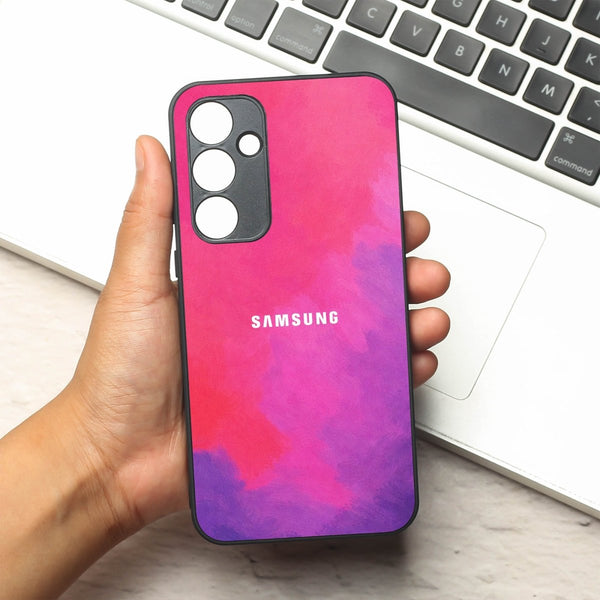 Magenta oil Paint (MB) silicone Case for Samsung A35