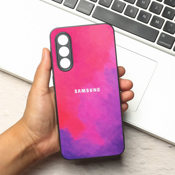 Magenta oil Paint (MB) silicone Case for Samsung A36