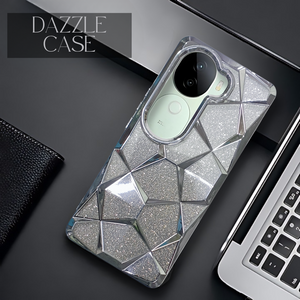 Dazzle Silver Silicone case for Vivo V40E