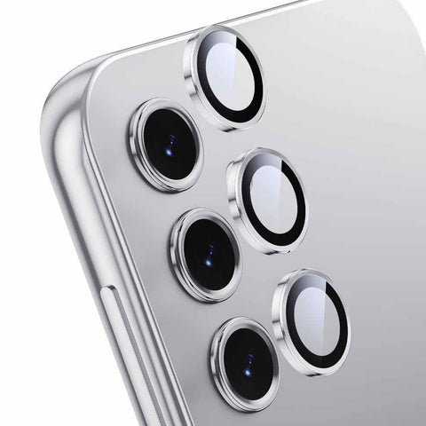 Silver Metallic camera ring lens guard for Samsung A16