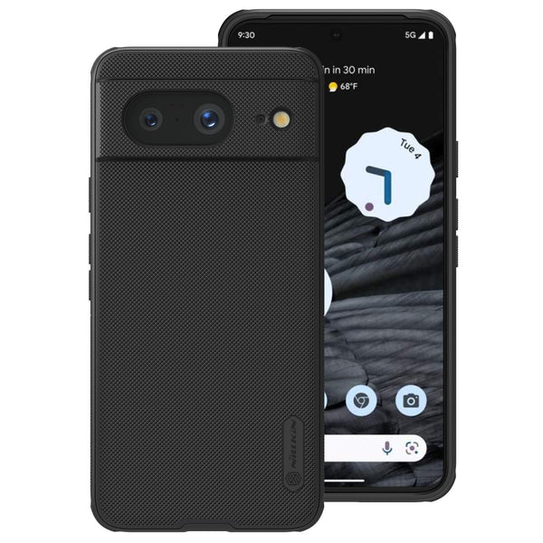 Black Niukin Silicone Case for Google Pixel 8