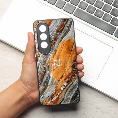 Sienna Marble metal back case for OnePlus Nord CE 4