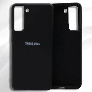 Black Original Silicone case for Samsung S21