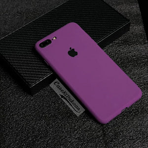 Voilet Original Silicone case for Apple iphone 7 Plus